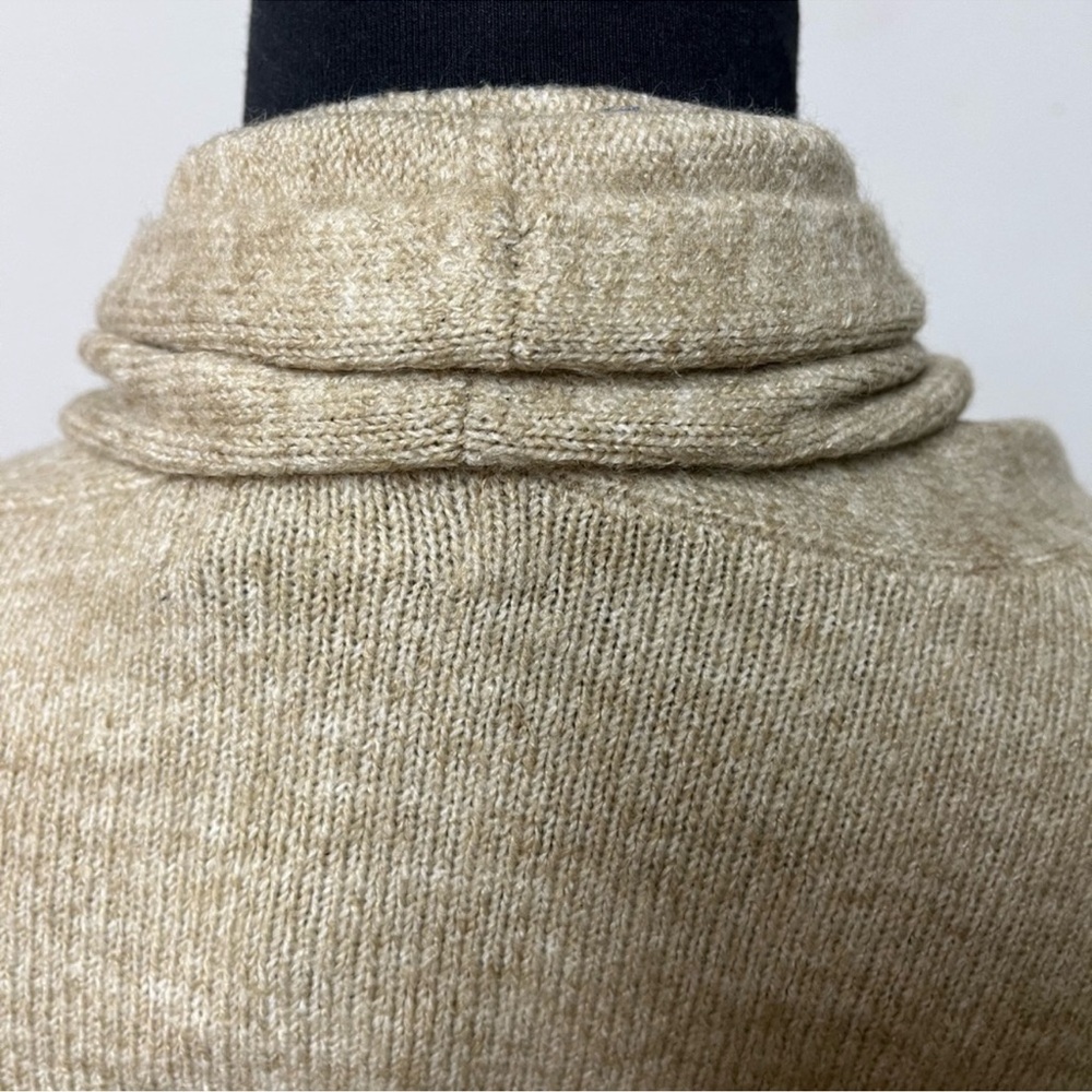 DEMOCRACY size XLARGE Ombré Oatmeal & Charcoal Cardigan Sweater NEW - Picture 5 of 12